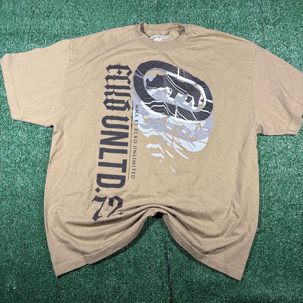 Y2k ecko unltd x mma graphic tee
